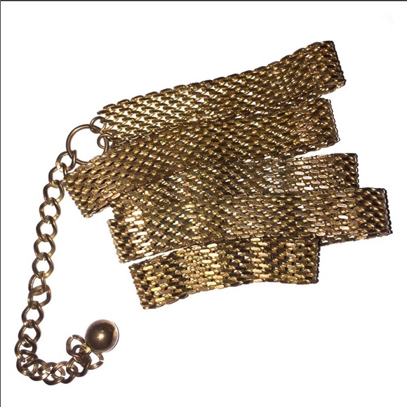 Whiting & Davis Accessories - 💐 Whiting Davis chain mesh metal brass belt
